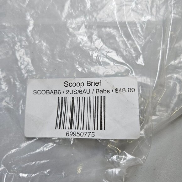 Gnash Swim Bikini Top Bottom Set Women Size 2 NWT Halter String Scoop Brief - Picture 10 of 12